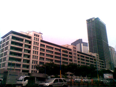 Asian Development Bank headquarters in Ortigas, Mandaluyong City in Metro Manila, Philippines