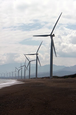 Wind Mills in the Philippines
