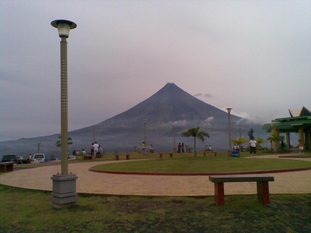 View of Mayon from Lignon Hills